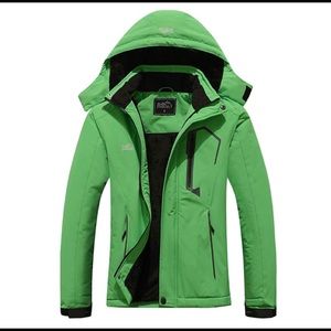 Pooluly Women's Ski Jacket Waterproof Windbreaker Snowboarding Jacket